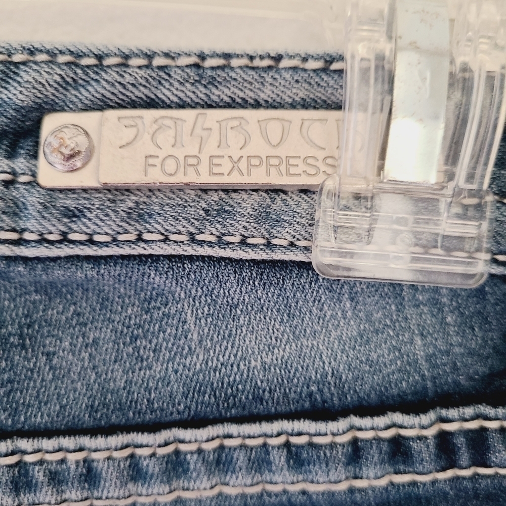 RE ROCK FOR EXPRESS boot cut jeans - Picture 7 of 10